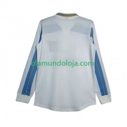 Camisola SS Lazio 2000 Retro Homem Equipamento Segundo 1999 Manga Comprida